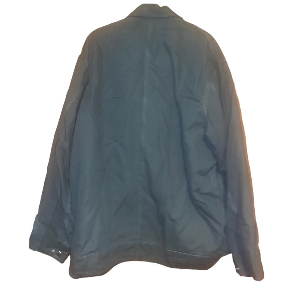 CARHARTT RELAXED FIT DUCK BLANKET-LINED DETROIT JACKET green XL - Picture 2 of 5